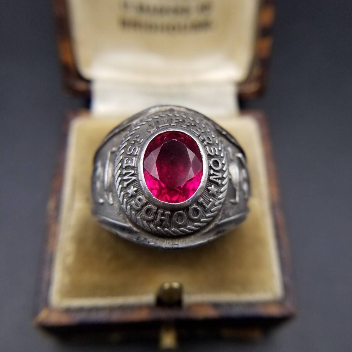 1976年 Bale社製 米国 ヴィンテージ クラスリング West Jefferson High