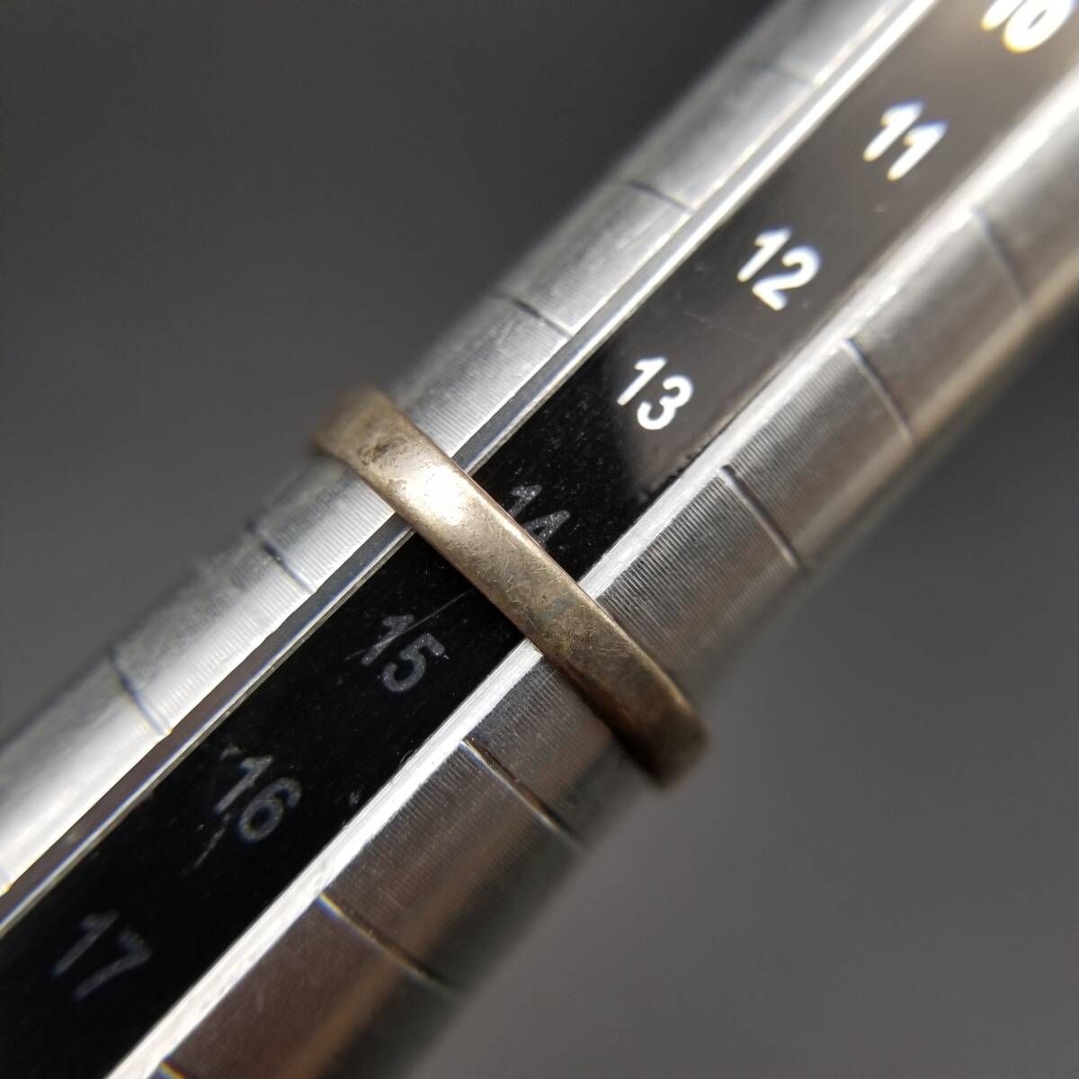 オニキス レクタングル インレイ 925 シルバー ヴィンテージ シグネット リ 1979年 英国 ヴィンテージ オニキス インレイ 925 シルバー シグネット