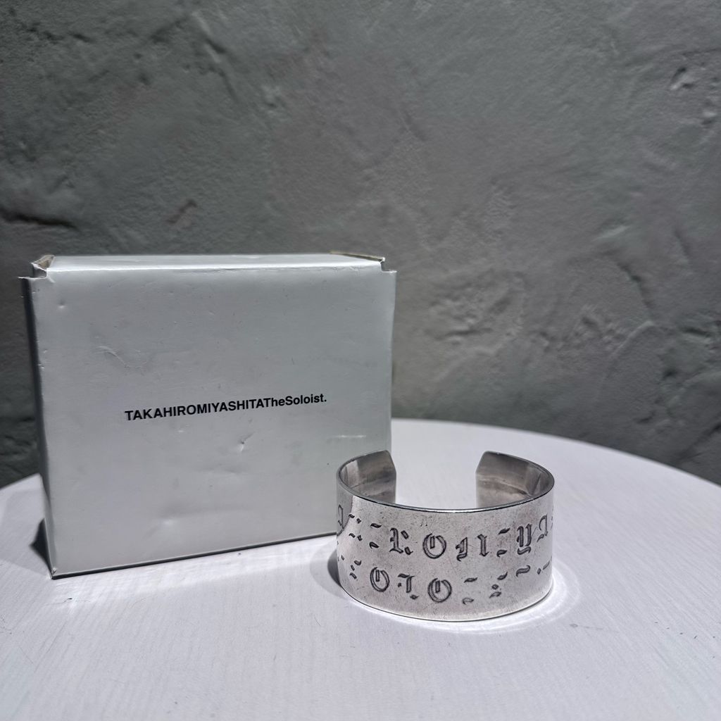 TheSoloist. × END タカヒロミヤシタザソロイスト. エンド Bangle バングル シルバー 代官山A 11