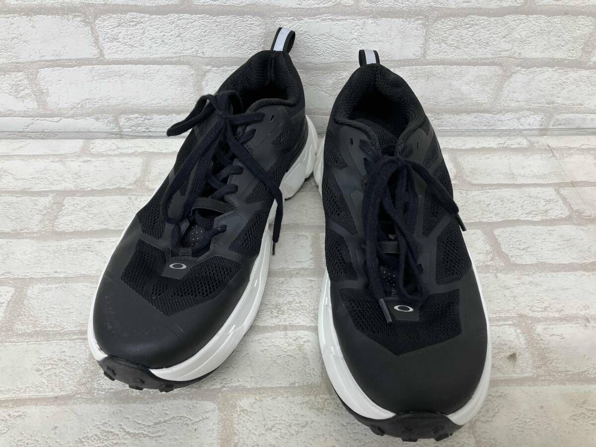 OAKLEY オークリー スニーカー ローカット メッシュ ブラック メンズ 28cm