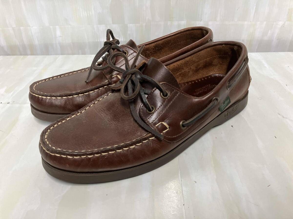PARABOOT BARTH MARINE MARRON AMERICA パラブーツ デッキシューズ ブラウン