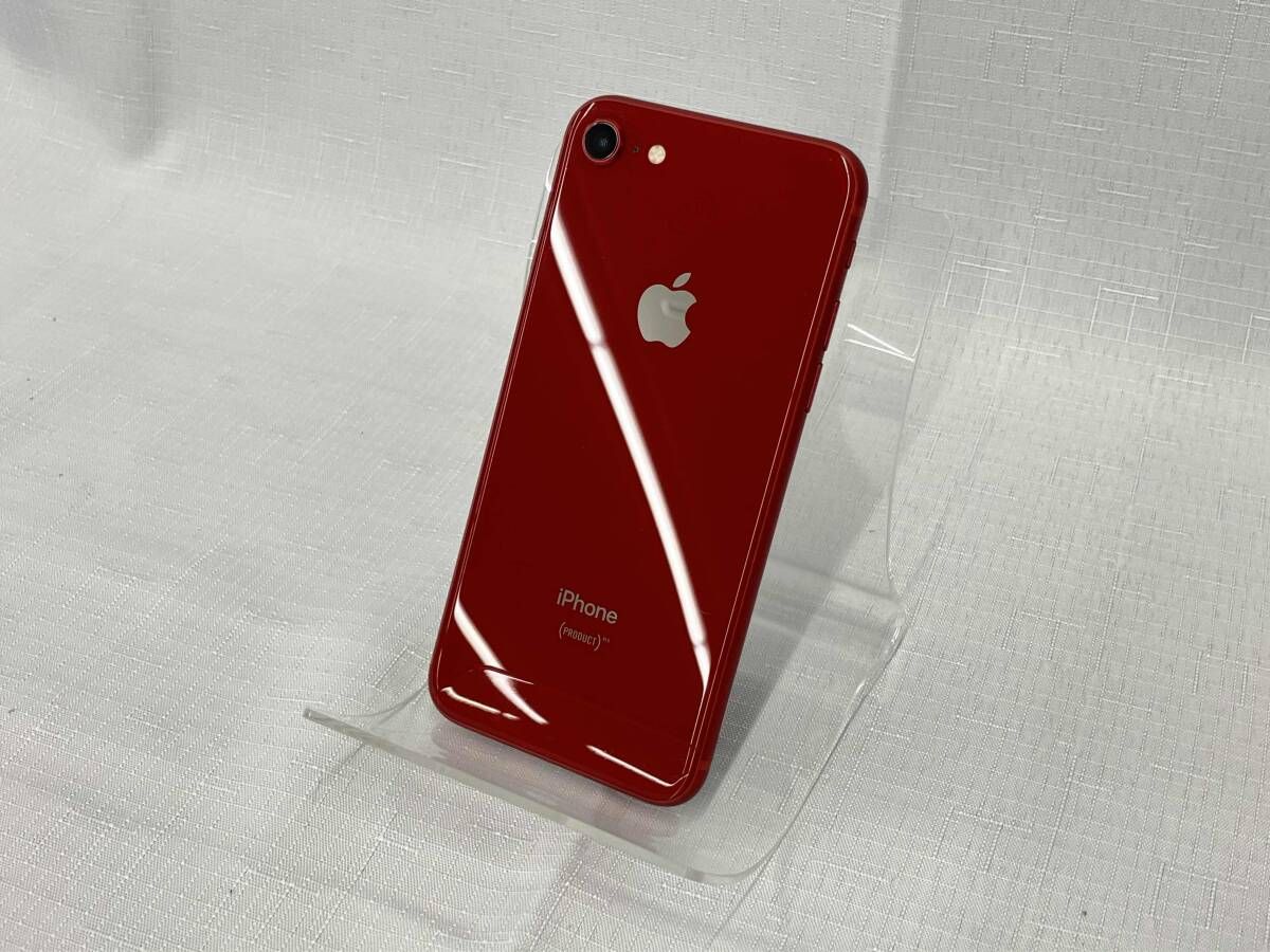 docomo SIMロック解除済み MRT02J/A iPhone 8 256GB レッド について