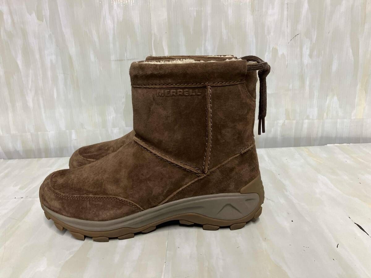 MERRELL メレル ブーツ スエード 内ボア J 004557 ブラウン 27 5 cm