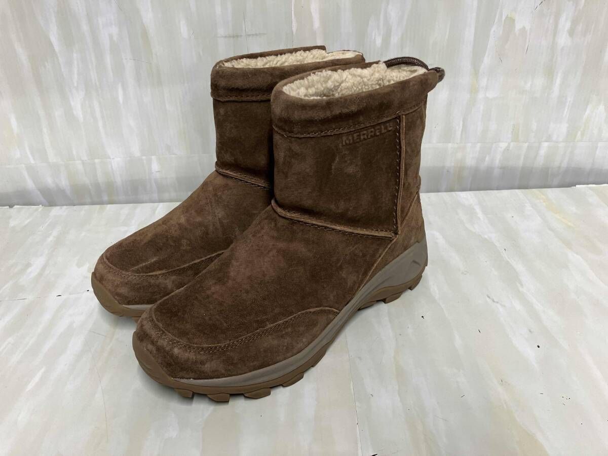 MERRELL メレル ブーツ スエード 内ボア J 004557 ブラウン 27 5 cm