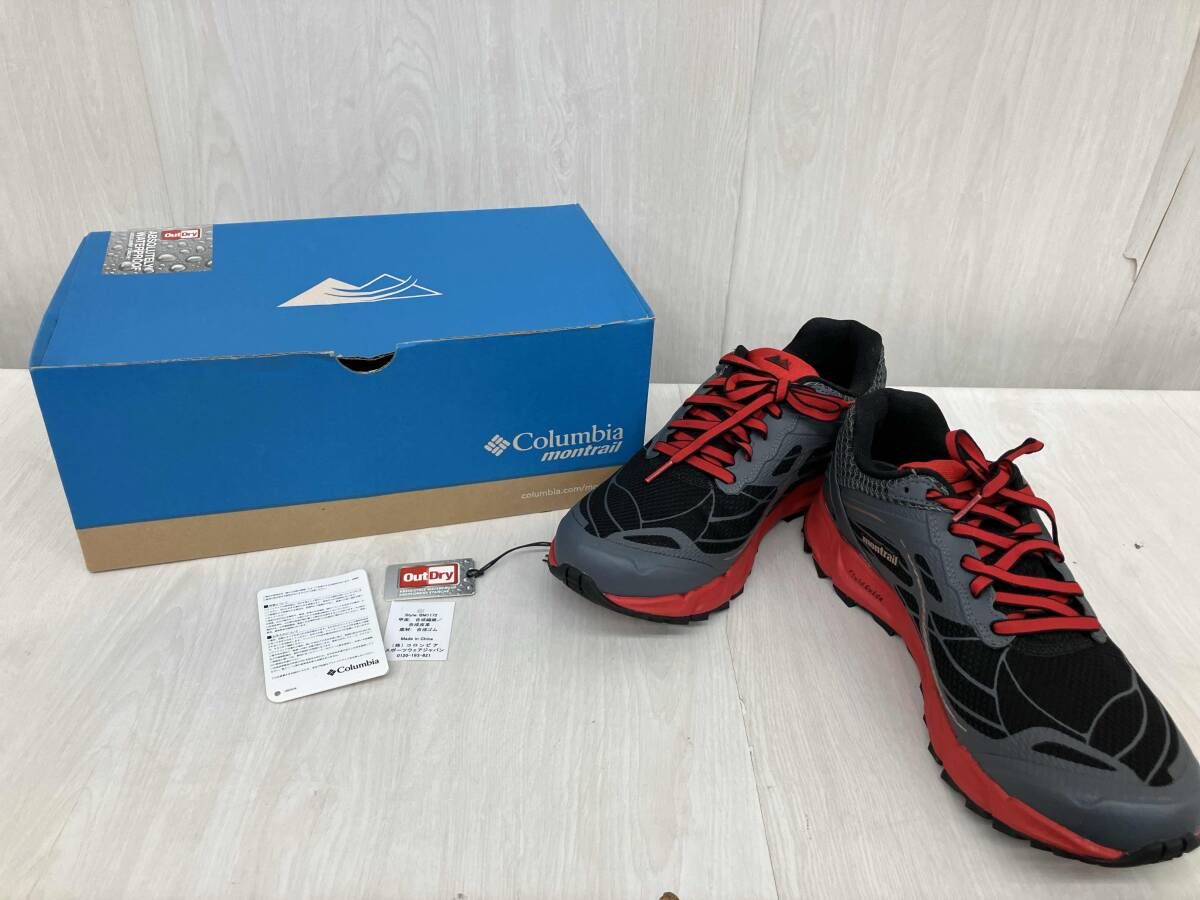 Columbia コロンビア montrail トレッキングシューズ BM 1172-012 ブラック レッド 26 cm