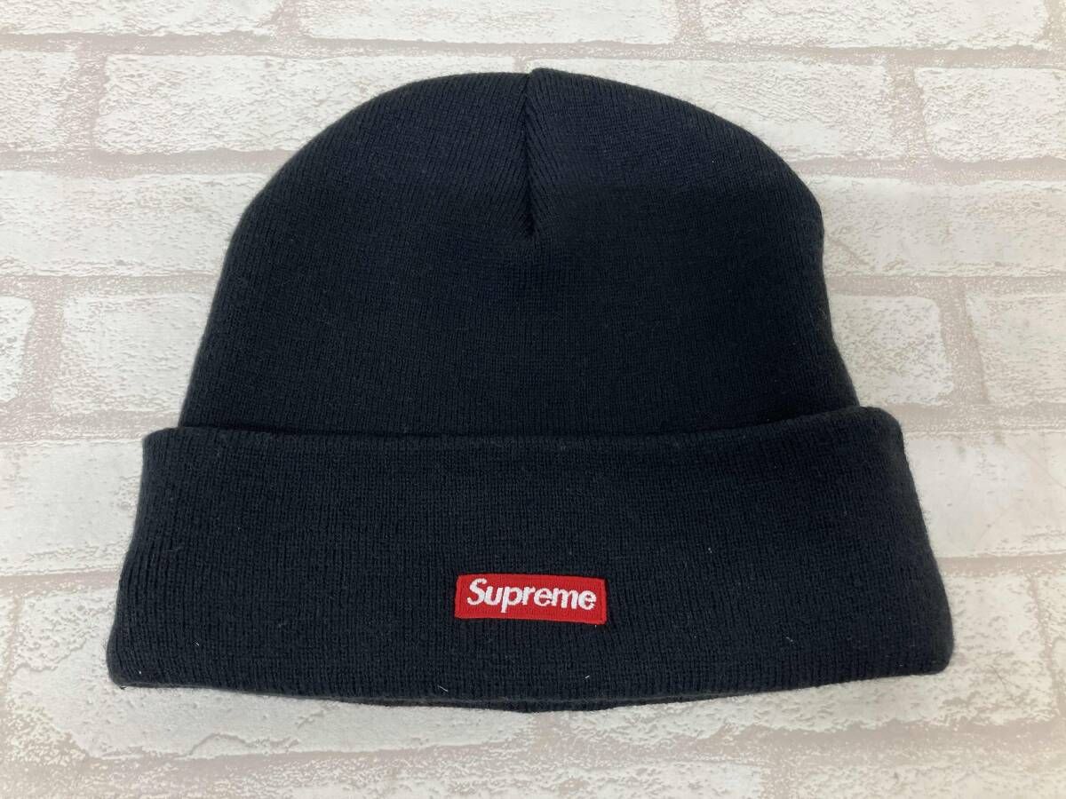 Supreme ERA Tribal S Logo Beanie 25 AW シュプリーム ニューエラ トライバル ロゴ ビーニー ニットキャップ ブラック