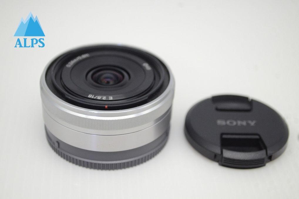 美品 SONY ソニー E 16mm F2.8 SEL16F28 Eマウント APS-C 単焦点レンズ