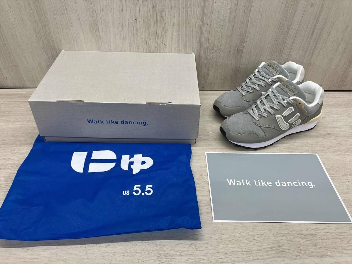 通年 サンガッチョ スニーカー GRAY Limited Edition 10周年 モデル 23 5 cm