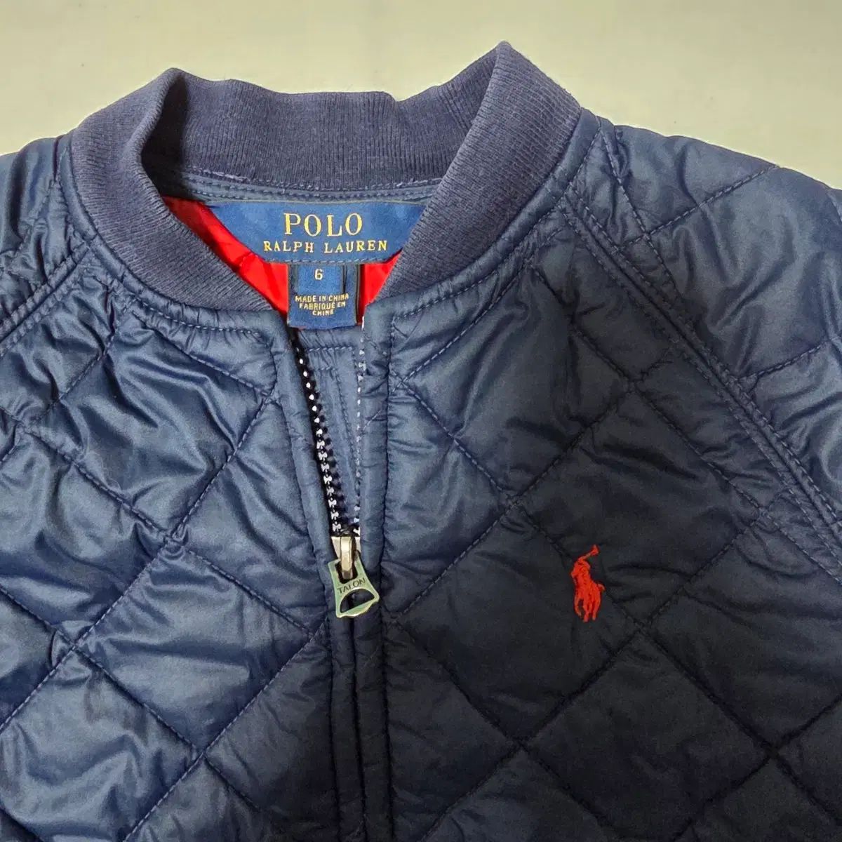 満5-6歳 (サイズ6) Polo Kids(ポロキッズ) キルティングジャケット