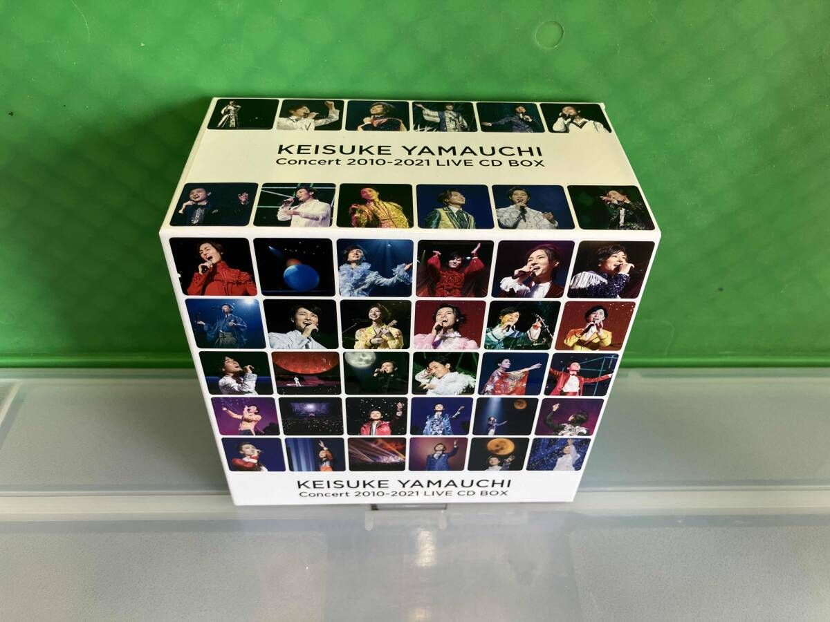 山内惠介 CD 山内惠介コンサート 2010-2021 LIVE CD BOX(初回生産限定