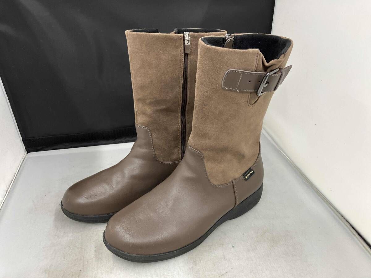 madras walk マドラスウォーク 23.5㎝ ショートブーツ GORE-TEX ゴアテックス ブラウン MWL 2207