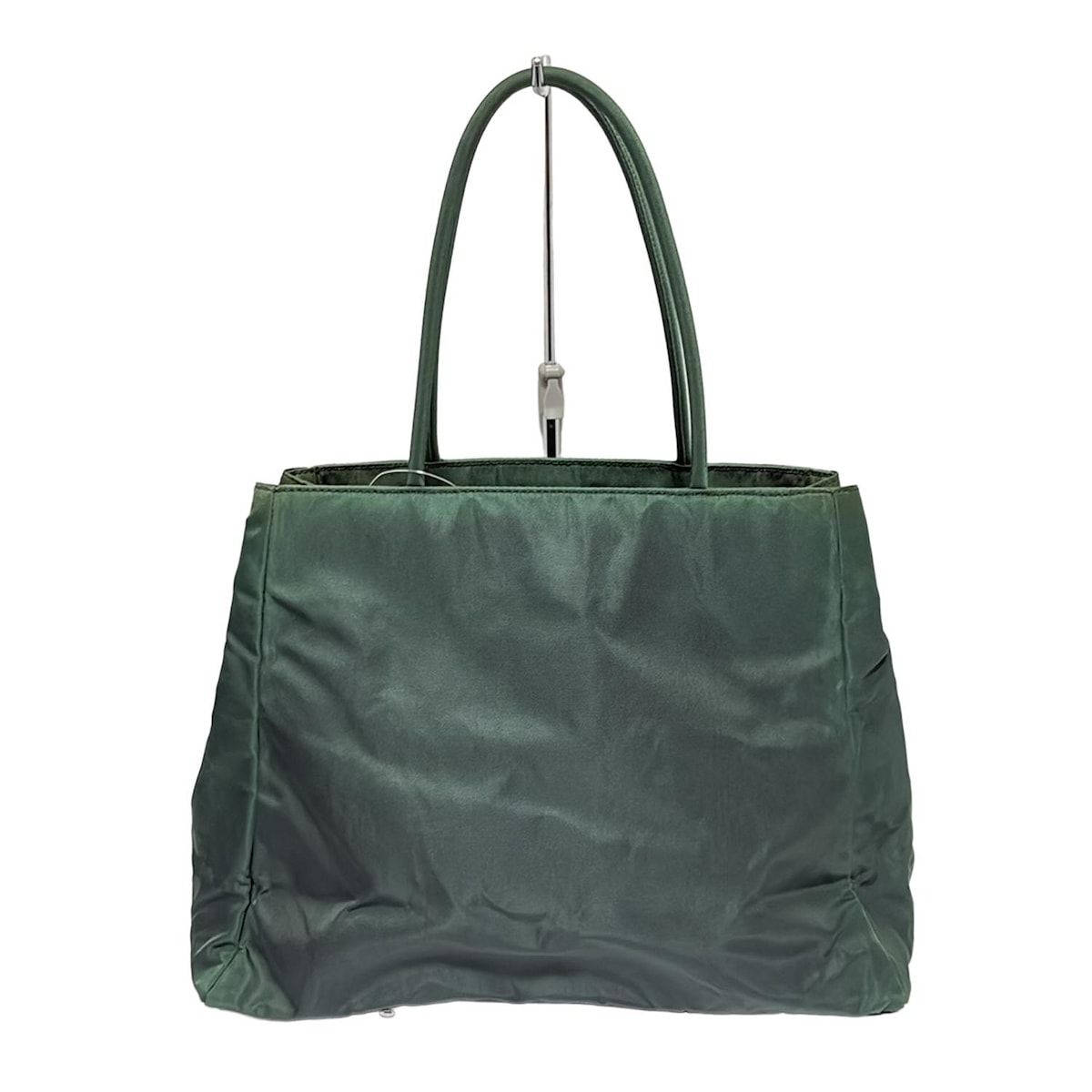 PRADA ダークグリーン トートバッグ PRADA(プラダ) トートバッグ - ダークグリーン - メルカリ
