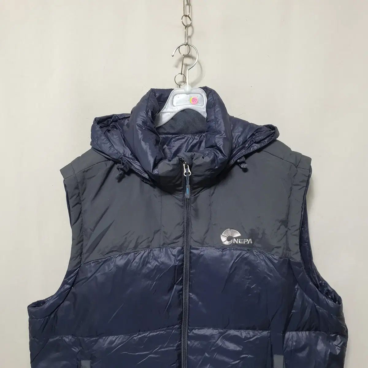 H177 ネパ メンズ 登山 ダックダウンベスト 105