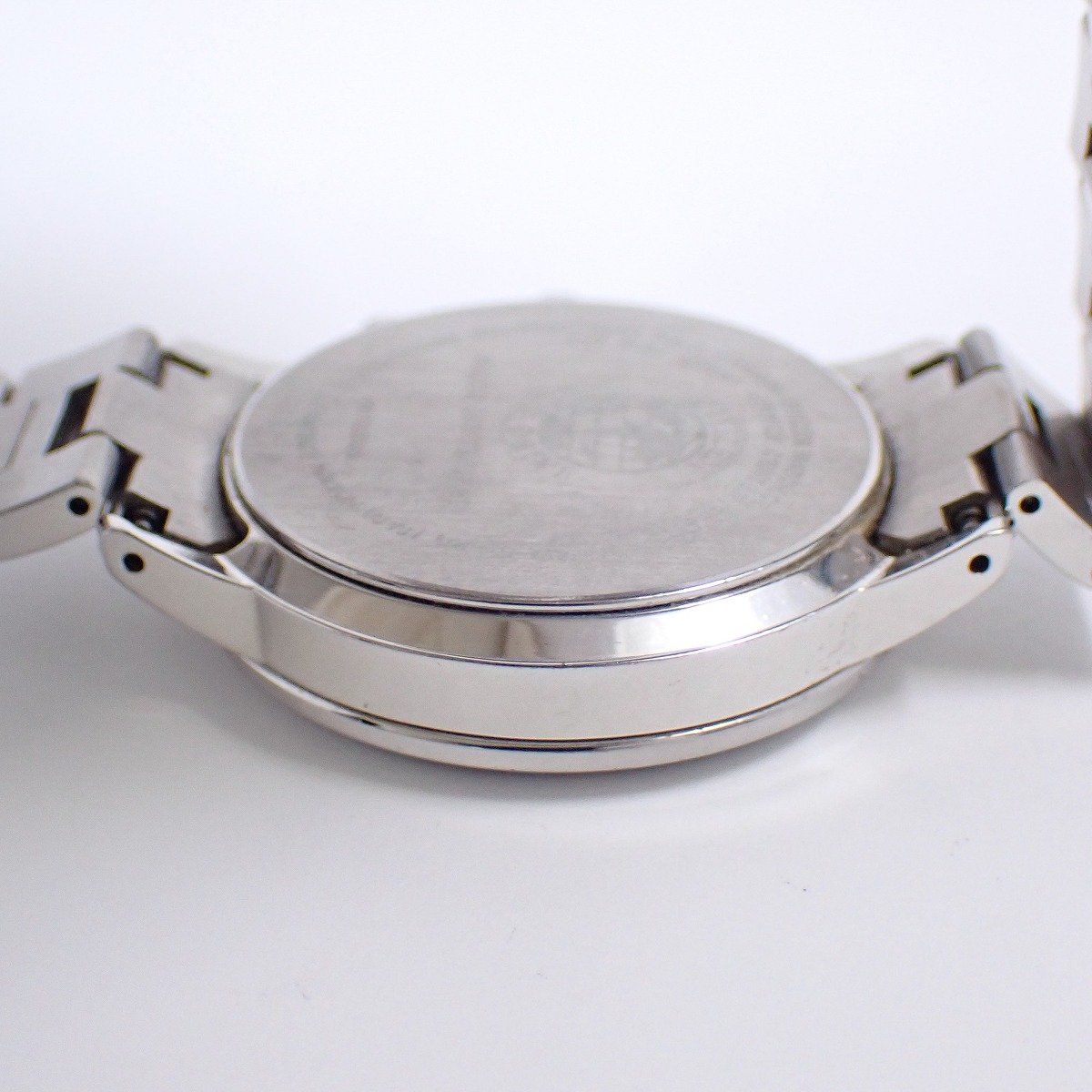 シチズン XC クロスシー ティタニアラインハッピーフライト エコドライブ電波 ボーイズ 腕時計 チタン 黒文字盤 CB 1100-57 E オーバーサイズ 腕時計(クォーツ) 