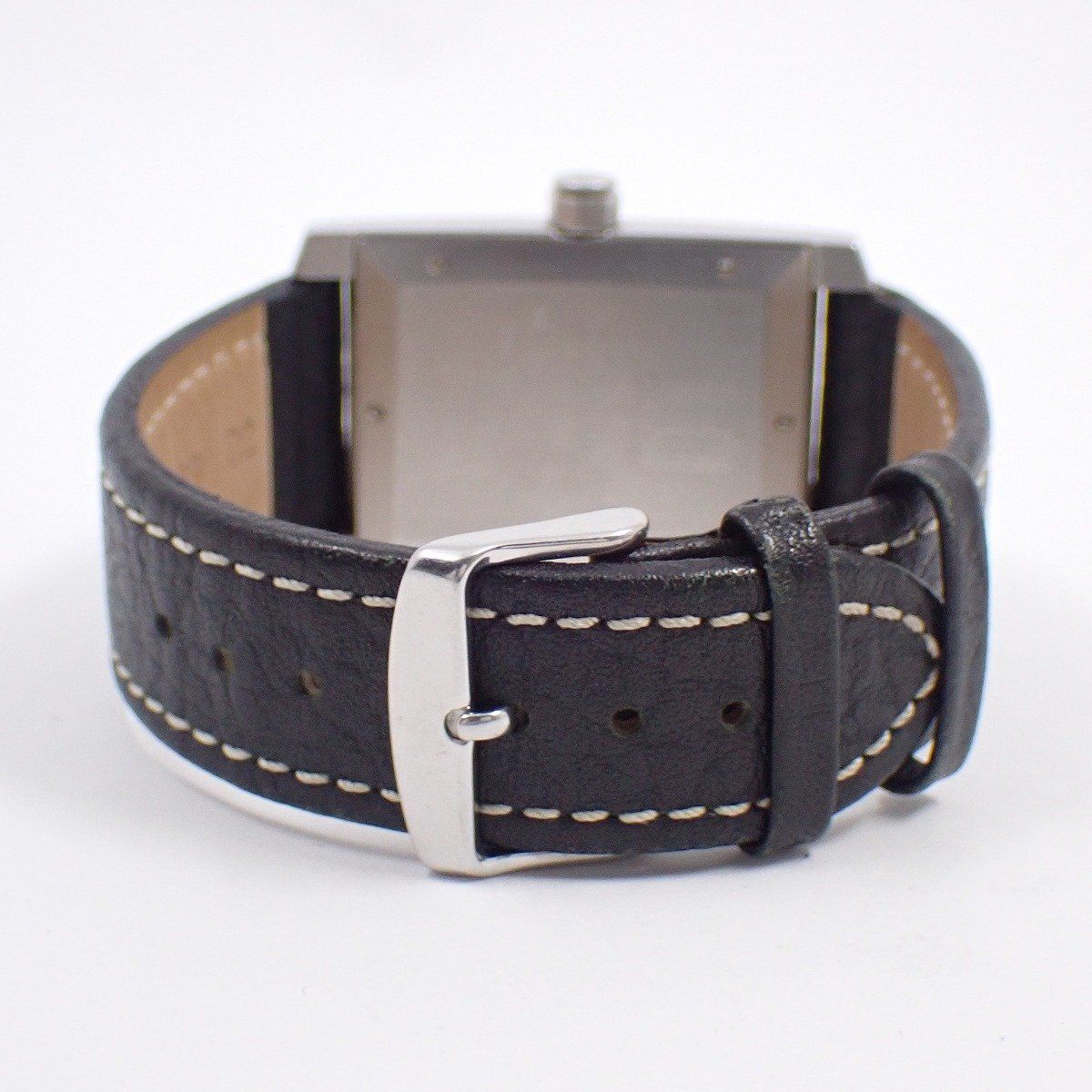 ダンヒル ダンヒリオン 自動巻き メンズ 腕時計 カットガラス 黒文字盤