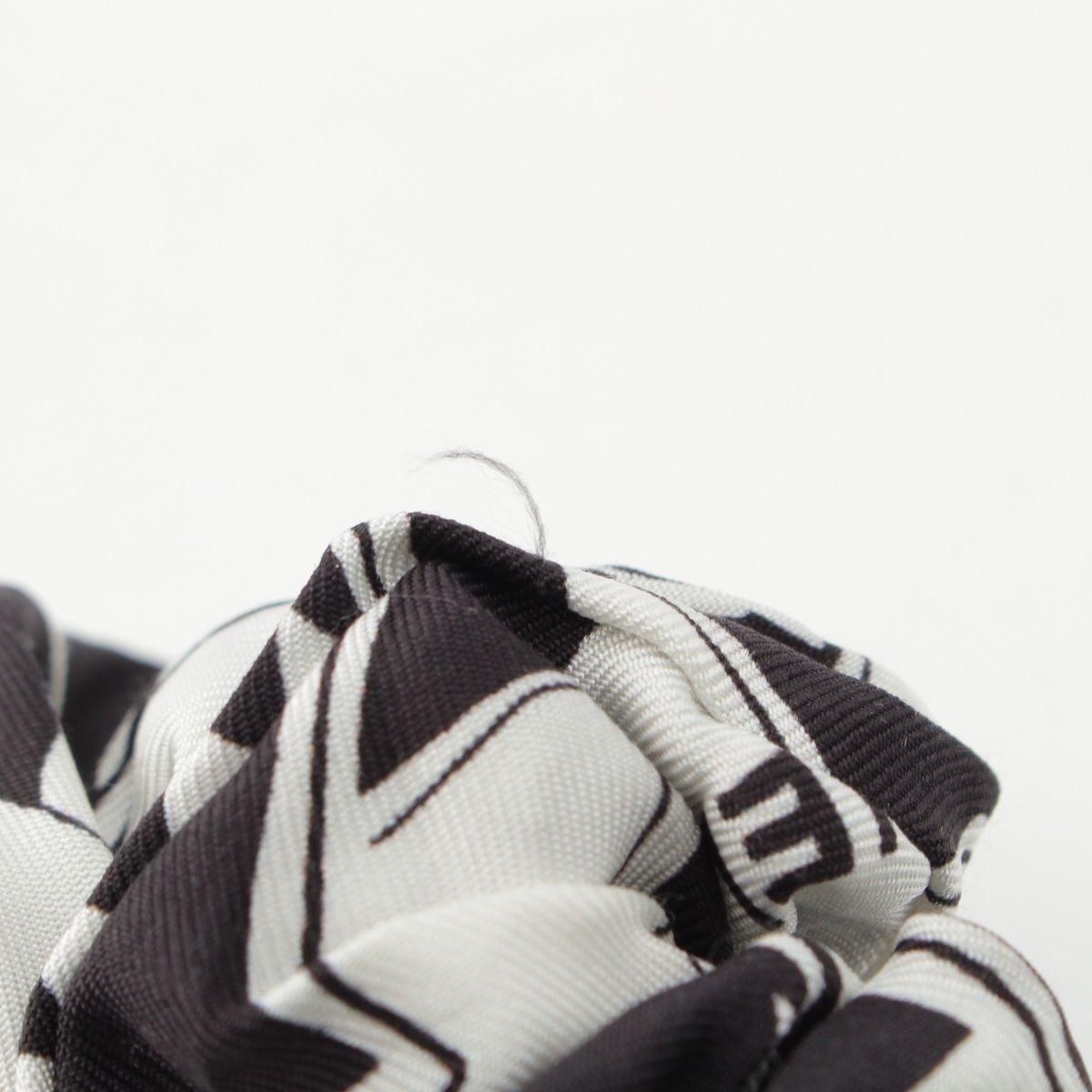 シャネル シルク ココマーク リボン シュシュ スカーフ ヘア