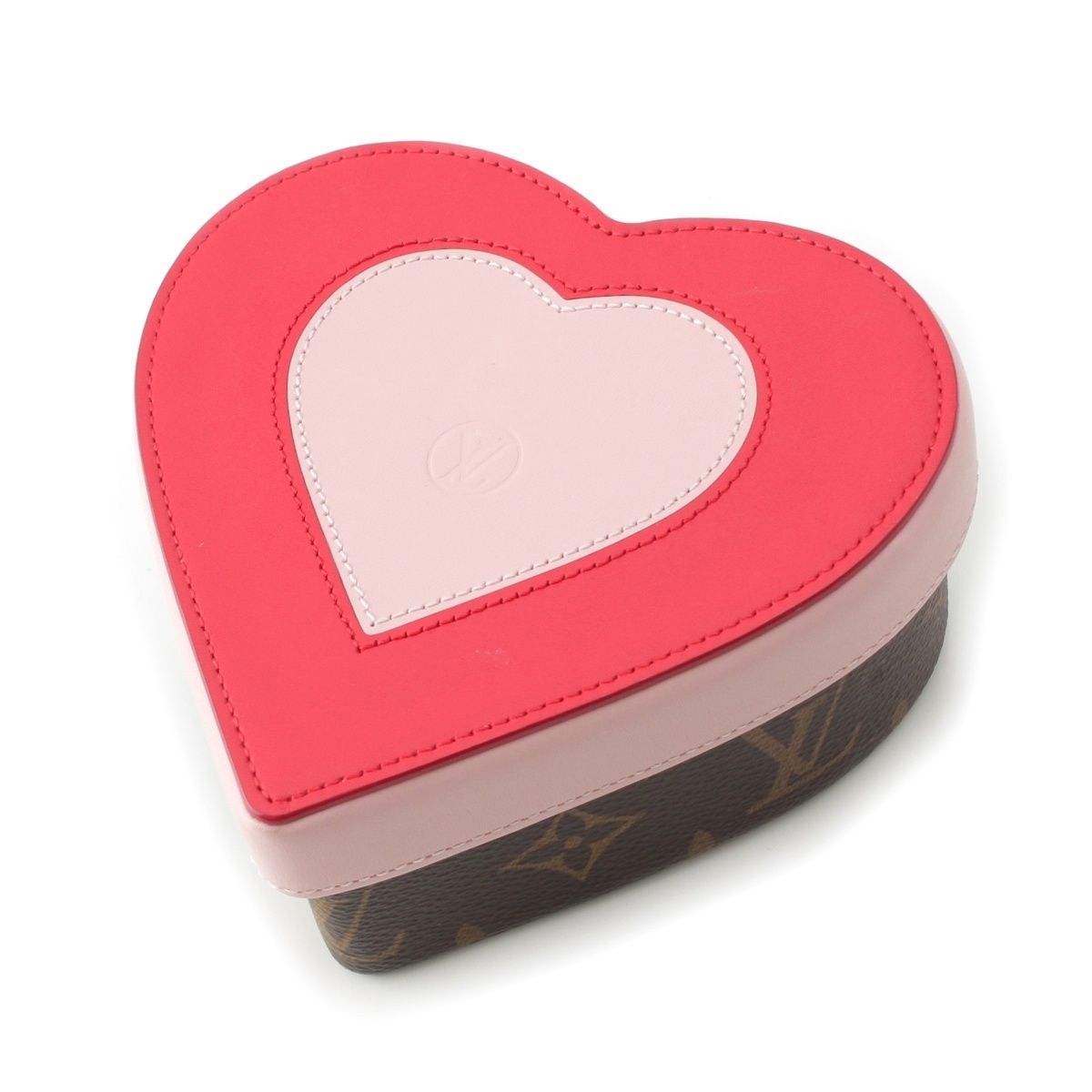 ルイヴィトン モノグラム ボワット ヴァランタン 小物入れ 小物 GI 0252 ピンク レッド