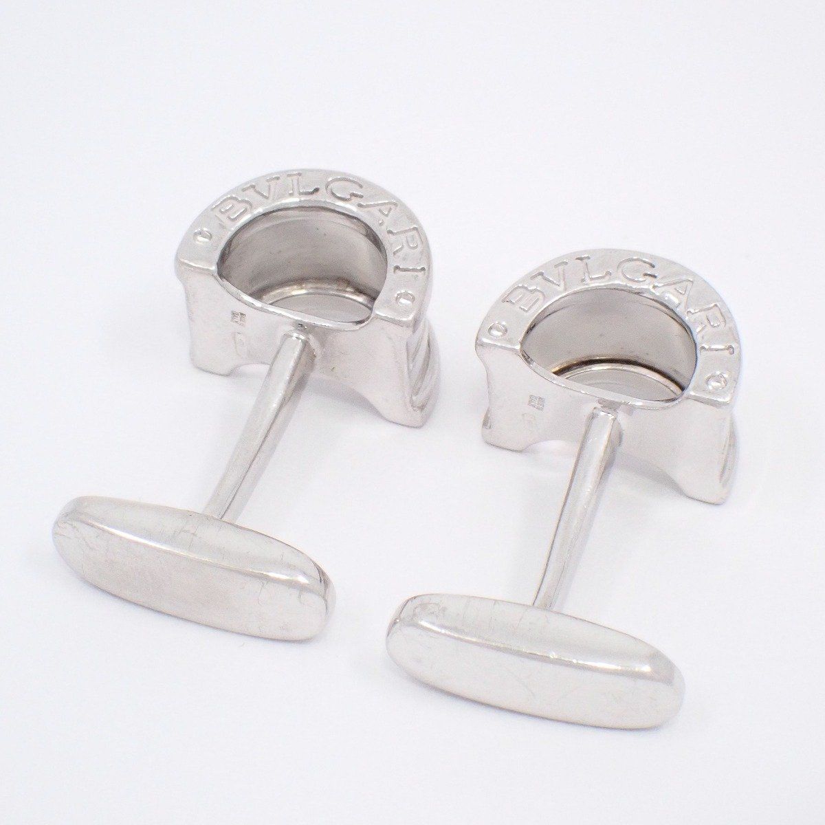 BVLGARI ブルガリ B-zero1 カフス カフリンクス シルバー925【いおき