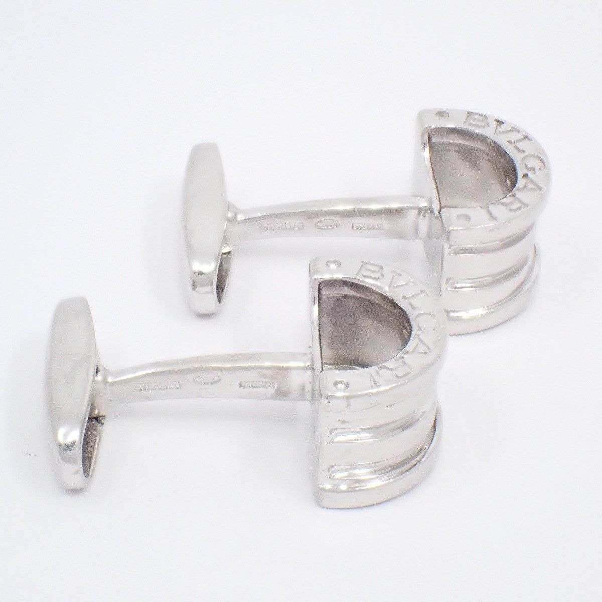 BVLGARI ブルガリ B-zero1 カフス カフリンクス シルバー925【いおき