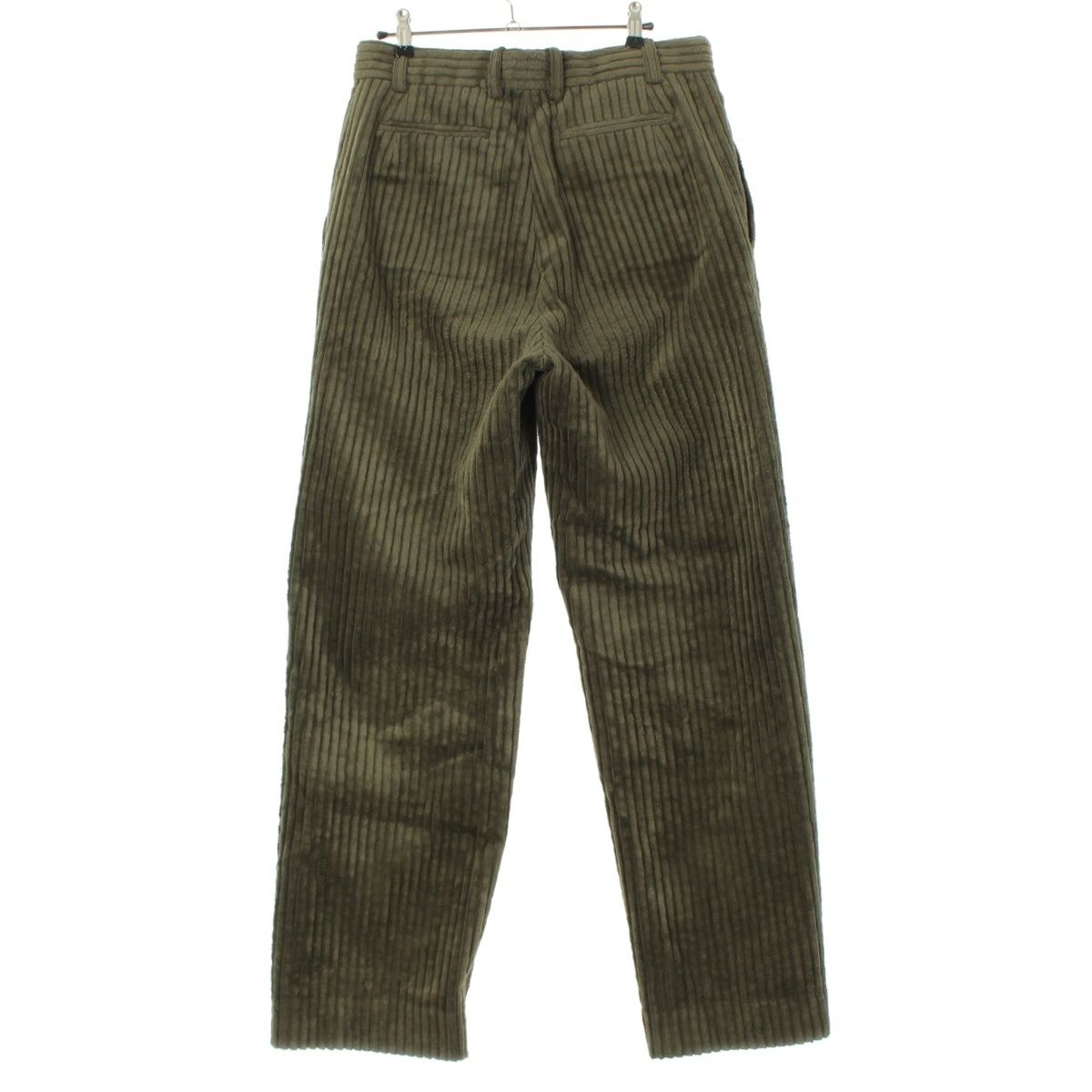 ブラミンク 23 AW コットン コーデュロイ ストレート パンツ ボトムス 7914 299 0346 カーキ 38