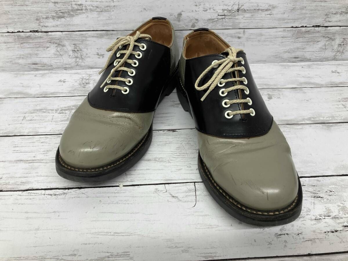 REGAL／サドルシューズ／グレー／ブラック／26cm - メルカリ