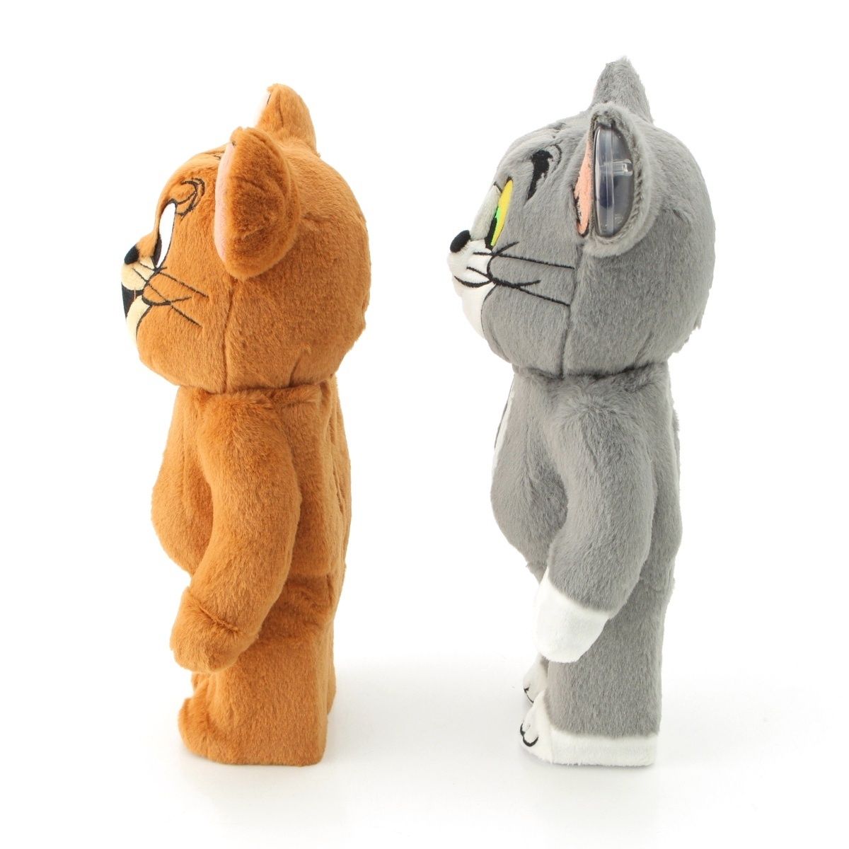 メディコムトイ ベアブリック BE RBRICK 400% トムとジェリー カスタムバージョン ペアセット おもちゃ 玩具 フィギュア ぬいぐるみ グレー|ブラウン
