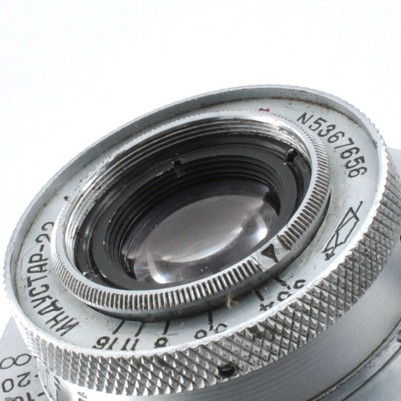 ロシア製】Industar-22 50mm F3.5 ライカL(L39)マウント レンズ #P165