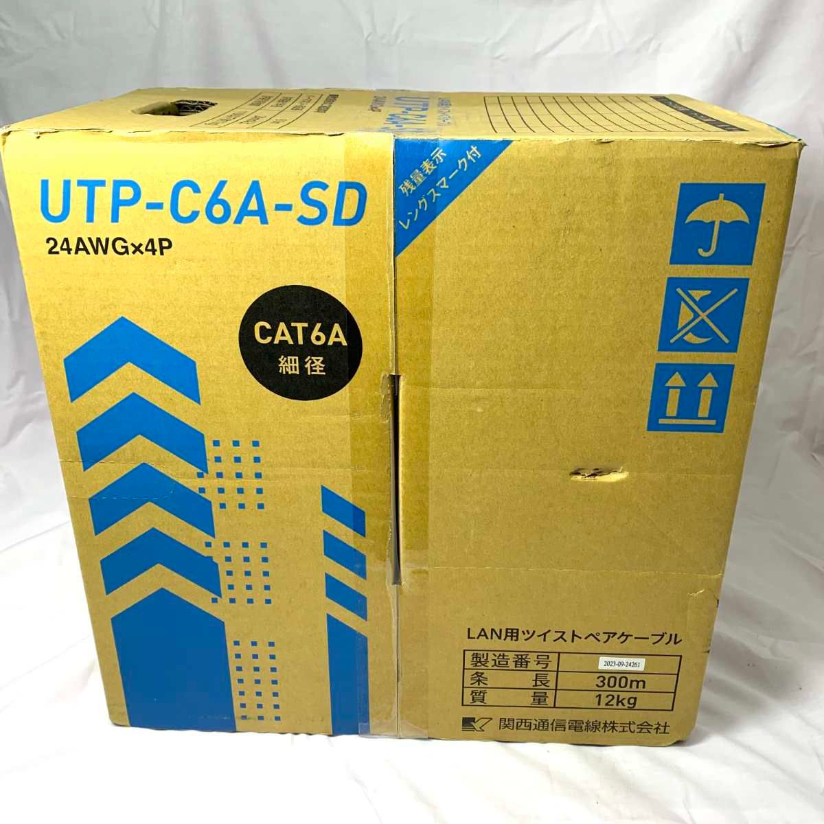 関西通信電線 工具 LANケーブル UTP C 6 A SD