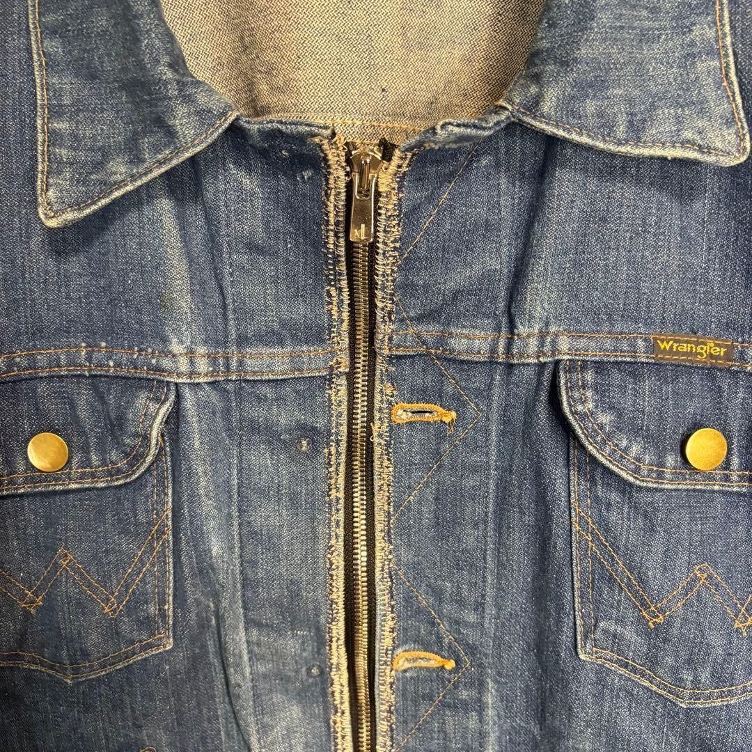 再構築デニムジャケット WR Vintage RemakeWideDenimJacketEuro再構築 70〜80s 西ドイツ製 WR