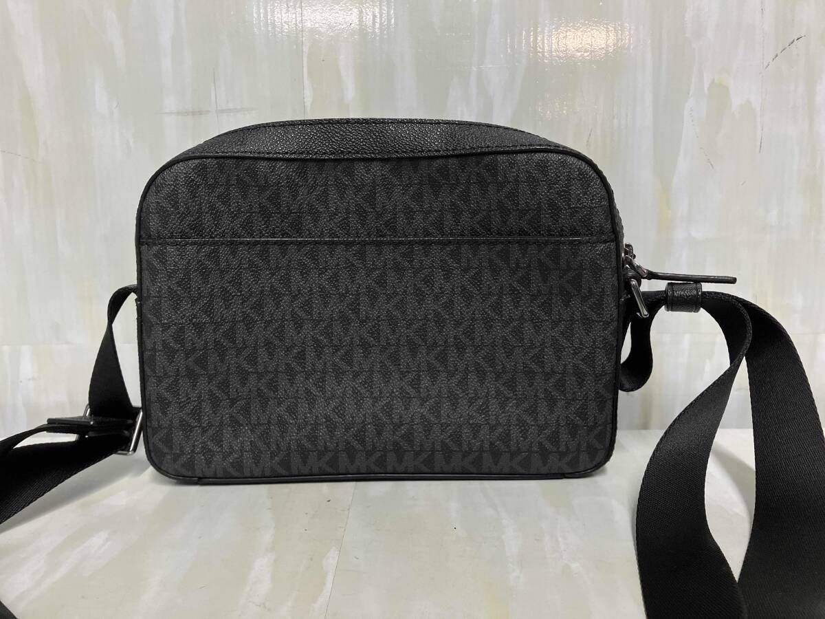 MICHAEL KORS マイケルコース ショルダーバッグ クロスボディ MKシグネチャー ブラック