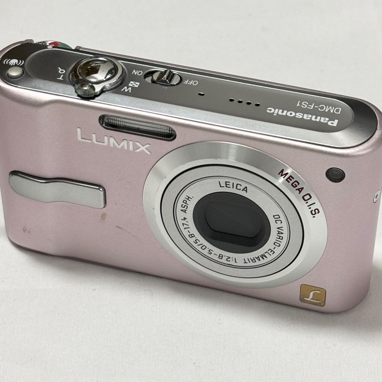 送料無料】Panasonic/パナソニック/LUMIX/ルミックス/DMC-FS1/ピンク