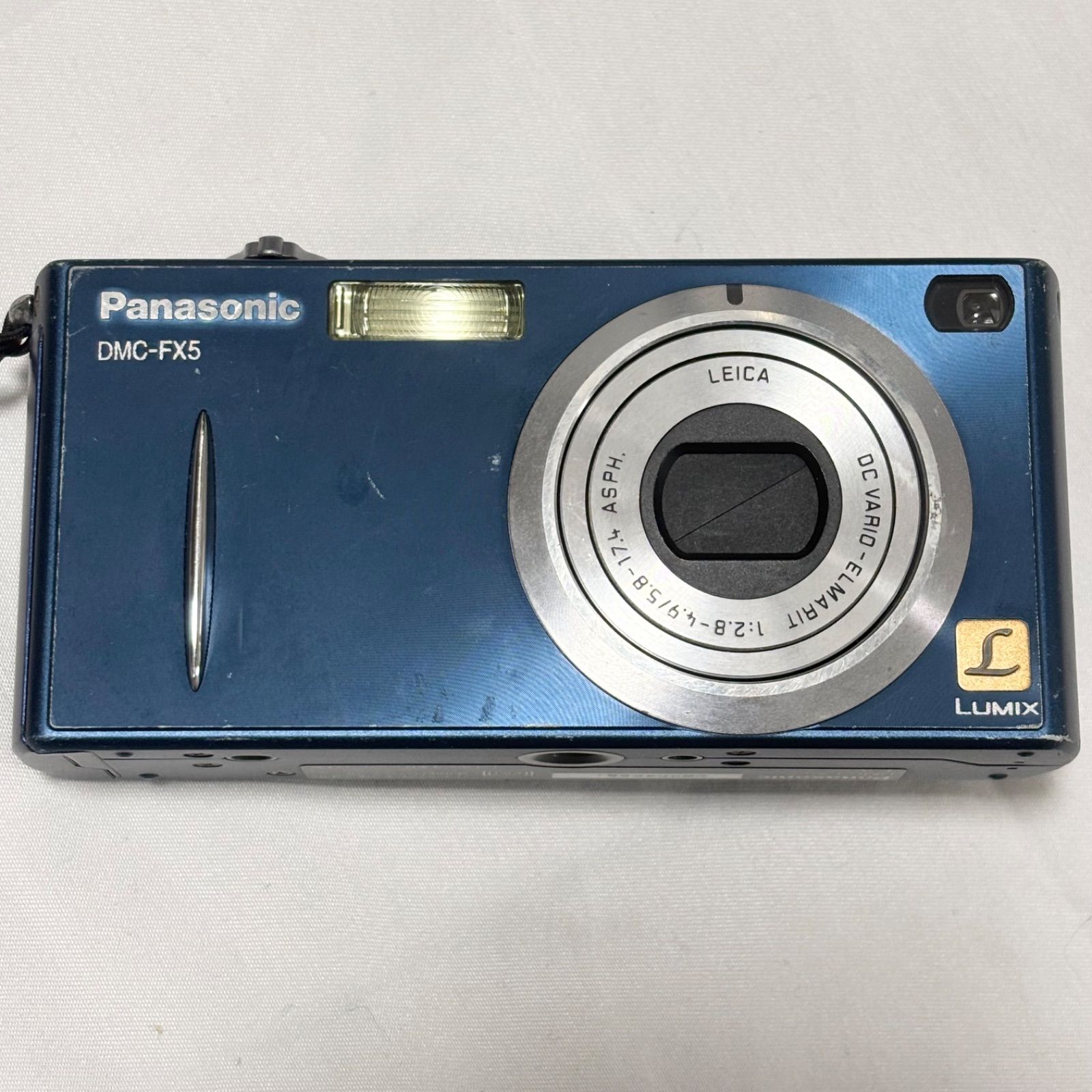 送料無料】Panasonic/パナソニック/LUMIX/ルミックス/DMC-FX5/ブルー