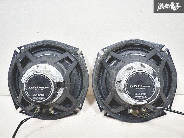 カーオーディオ ALPINE DDL-RT17S DDL-RT16C ALPINE スピーカー4個