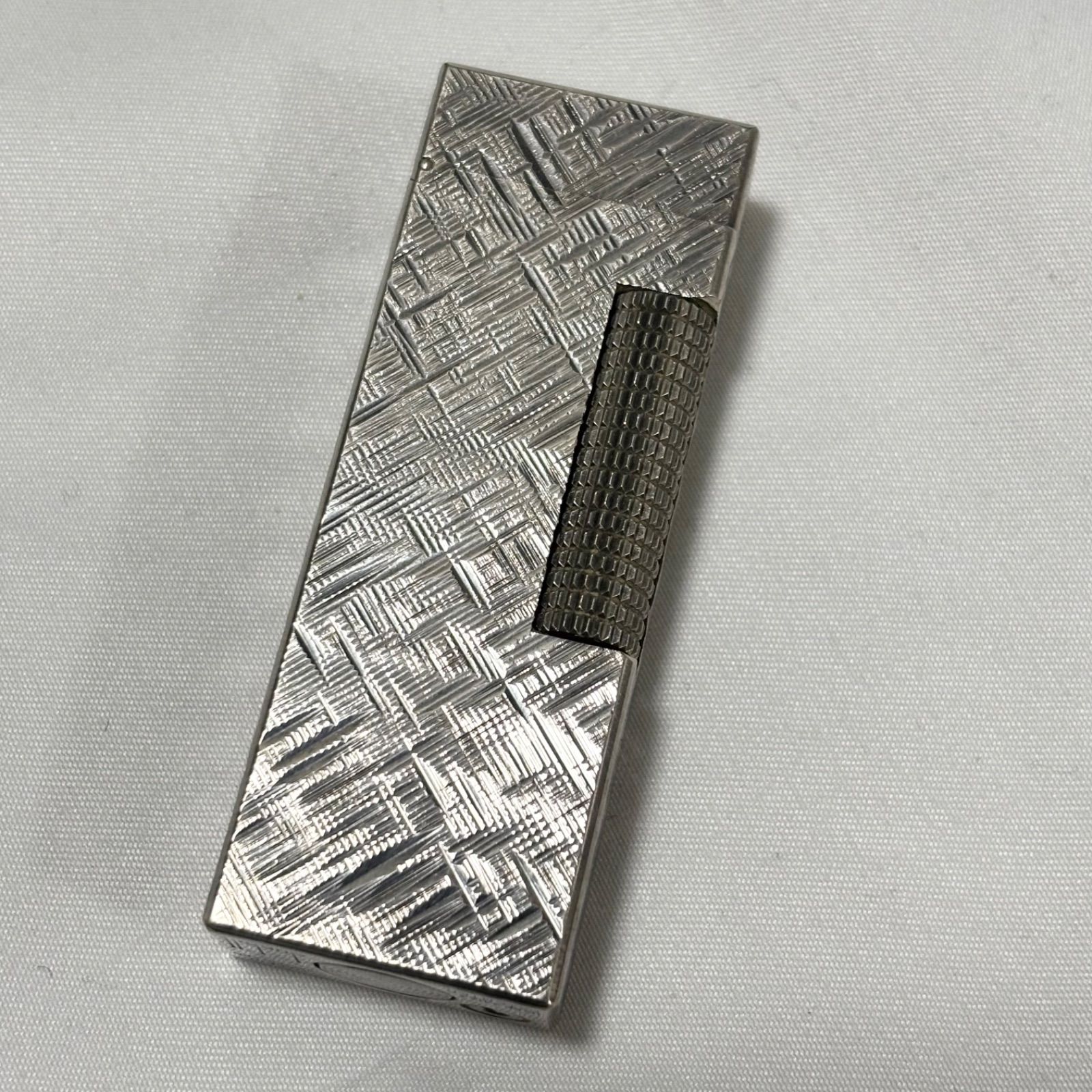 Dunhill ダンヒル ガスライター シルバー 喫煙具 タバコ 着火未 動作未 品
