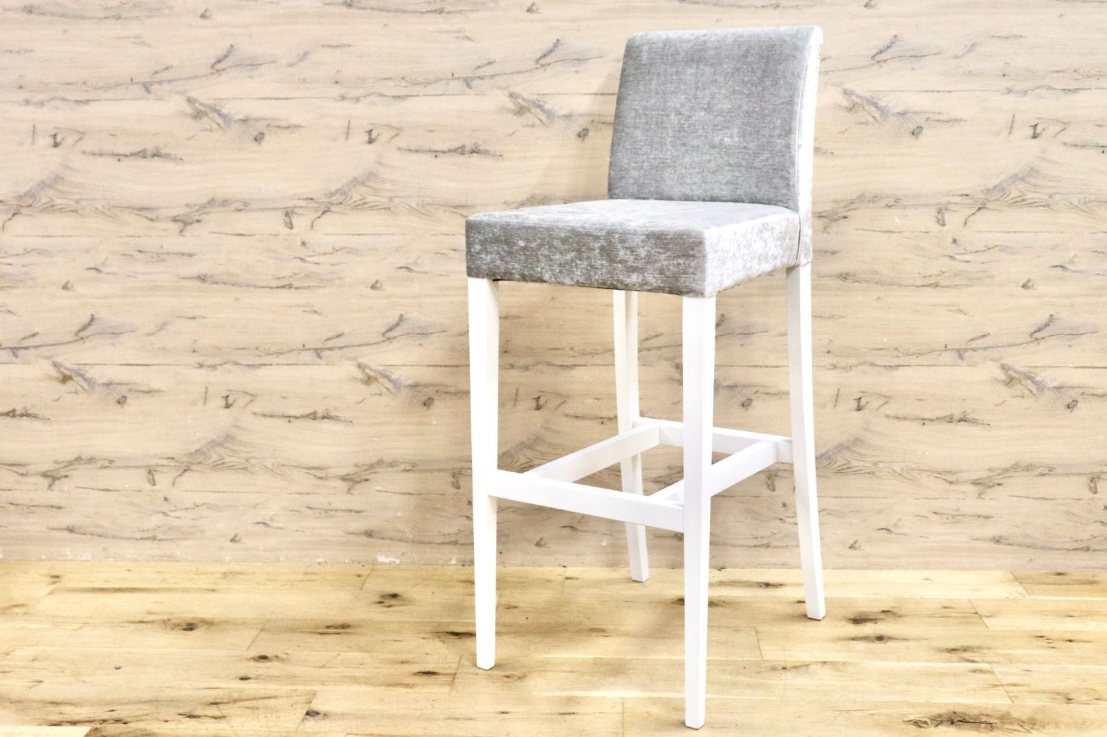 Proceed プロシード カウンターチェア ハイカウンターチェア 木製 椅子 ファブリック グレー シンプルモダン