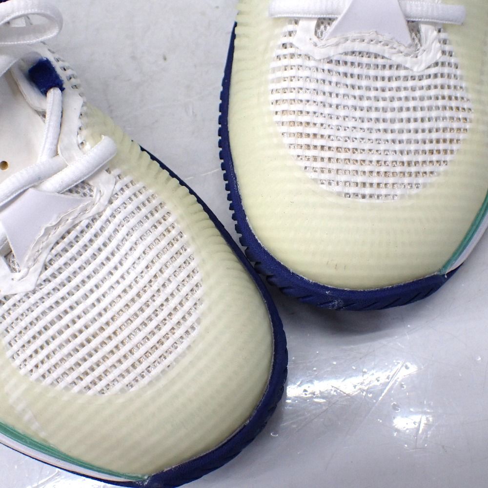 Lacoste テニスシューズ ホワイト/ブルー　27センチ Lacoste テニスシューズ ホワイト/ブルー 27センチ Lacoste テニス