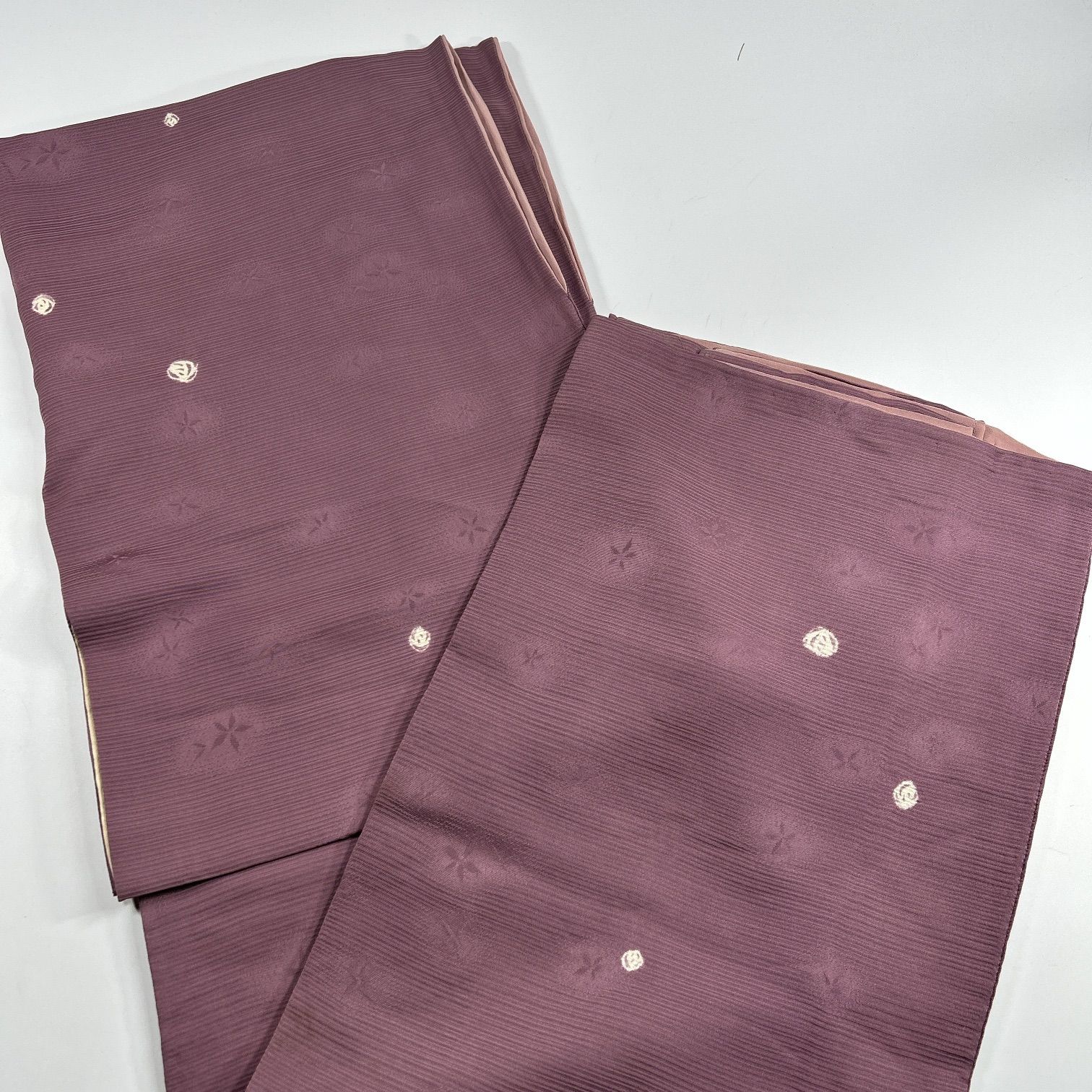 小紋 10枚 正絹 着物まとめ売り 同梱購入歓迎 リメイク用 着付け練習用