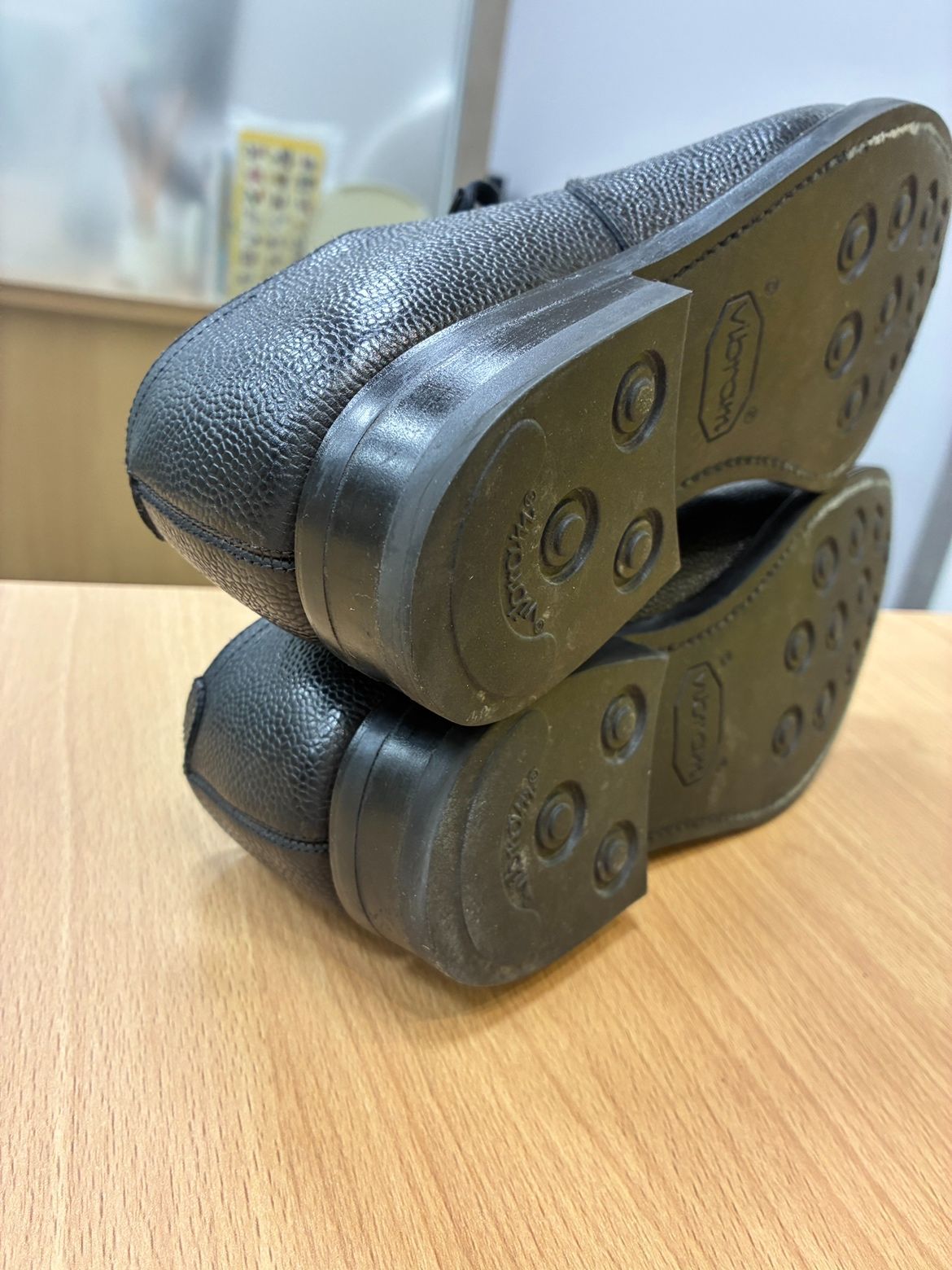 EL6】Raymar レイマー シボ革ストレートチップ レインシリーズ サイズ7