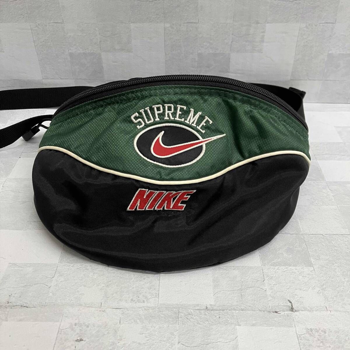 Supreme×NIKE シュプリーム ナイキ ボディバッグ 19SS グリーン
