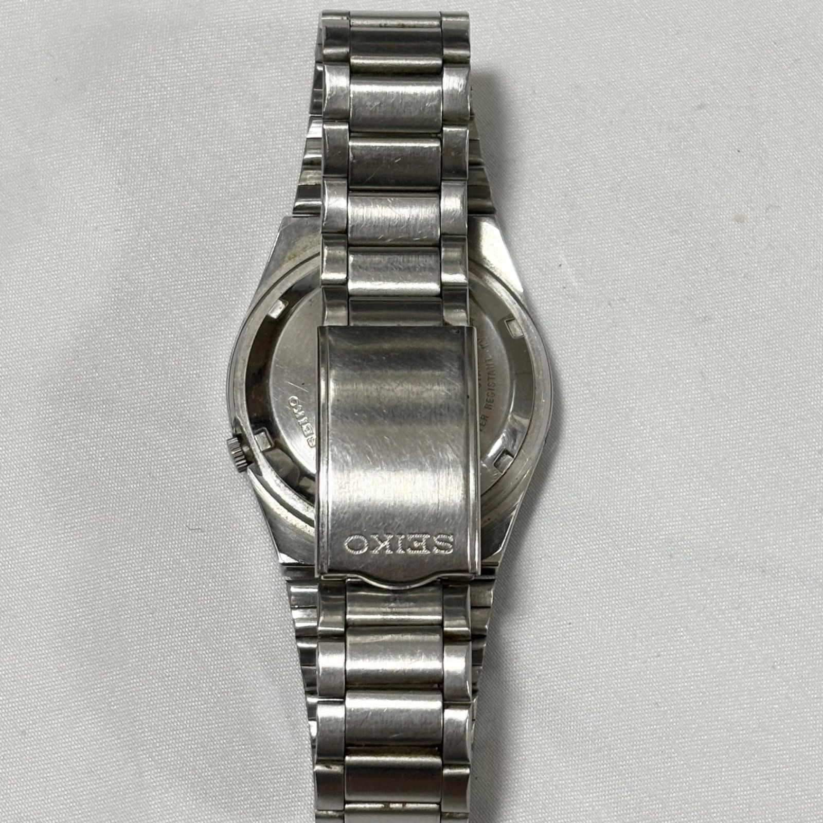 送料無料】SEIKO/セイコー5/7009-3130/自動巻き腕時計/シルバー