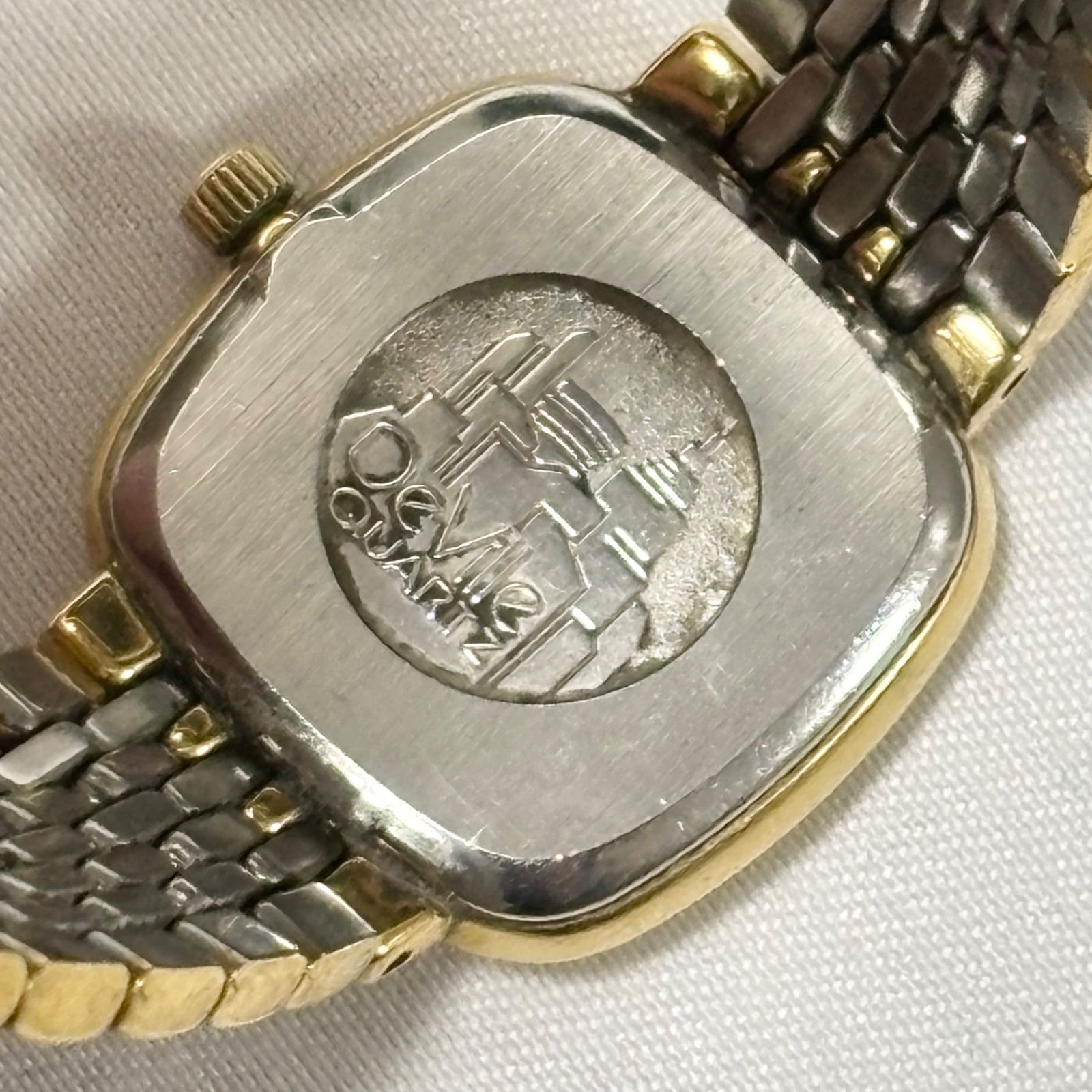 送料無料】OMEGA/オメガ/Devile/デビル/クォーツ腕時計/コンビ