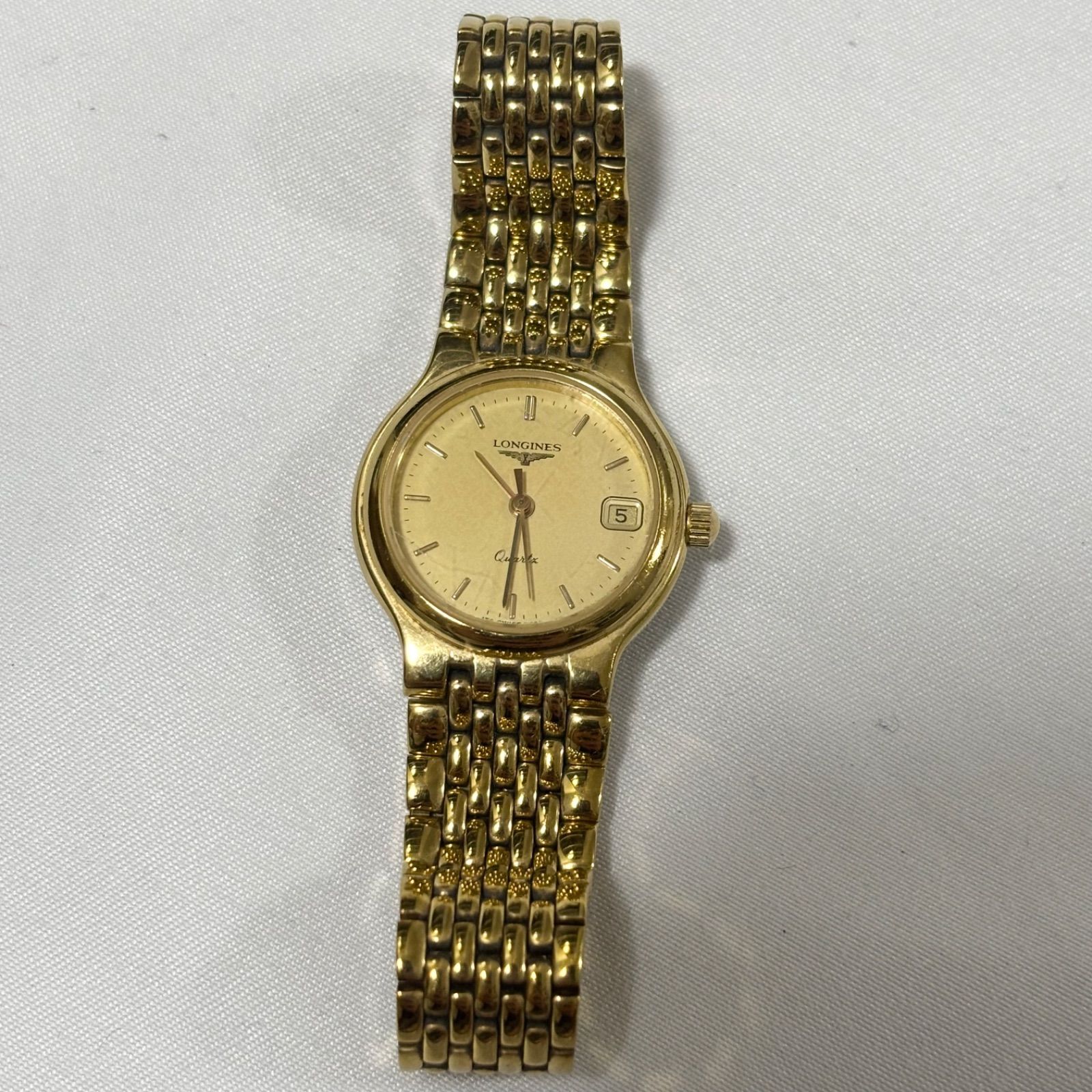 送料無料】LONGINES/ロンジン/フラッグシップ/デイト/7291/ゴールド