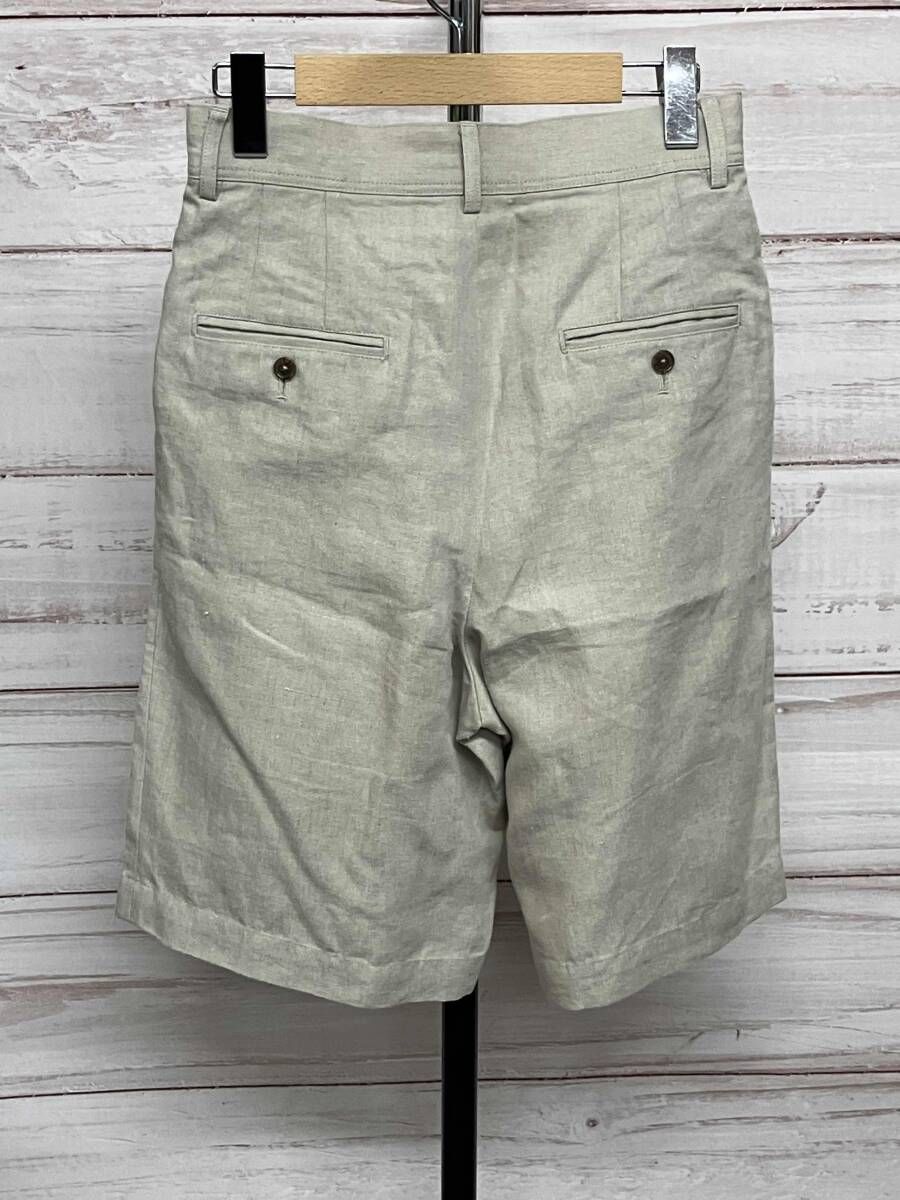 Ron Herman ロンハーマン 麻ハーフパンツ メンズサイズS ベージュ系