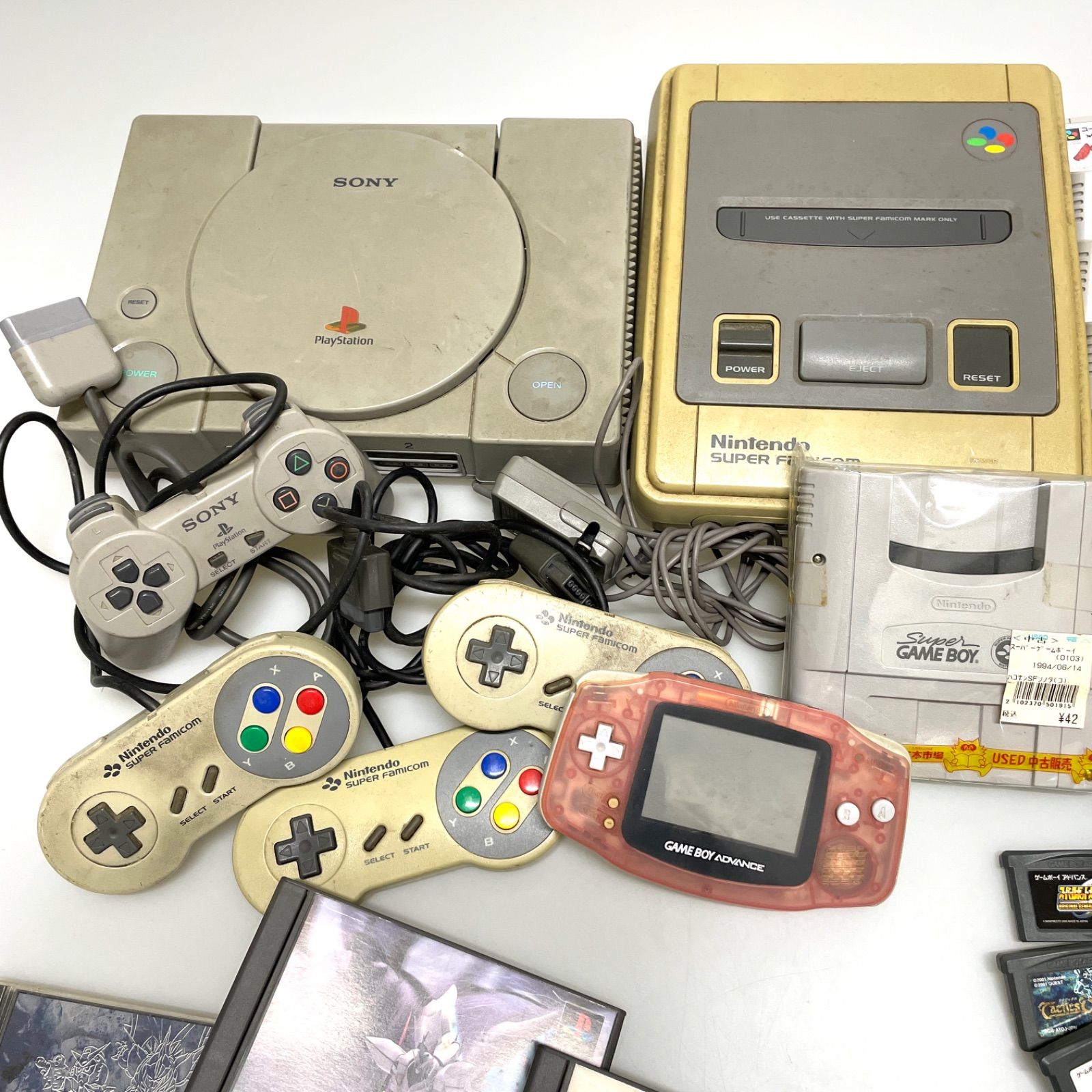 NK115 【ジャンク品】Nintendo スーパーファミコン ゲームボーイ