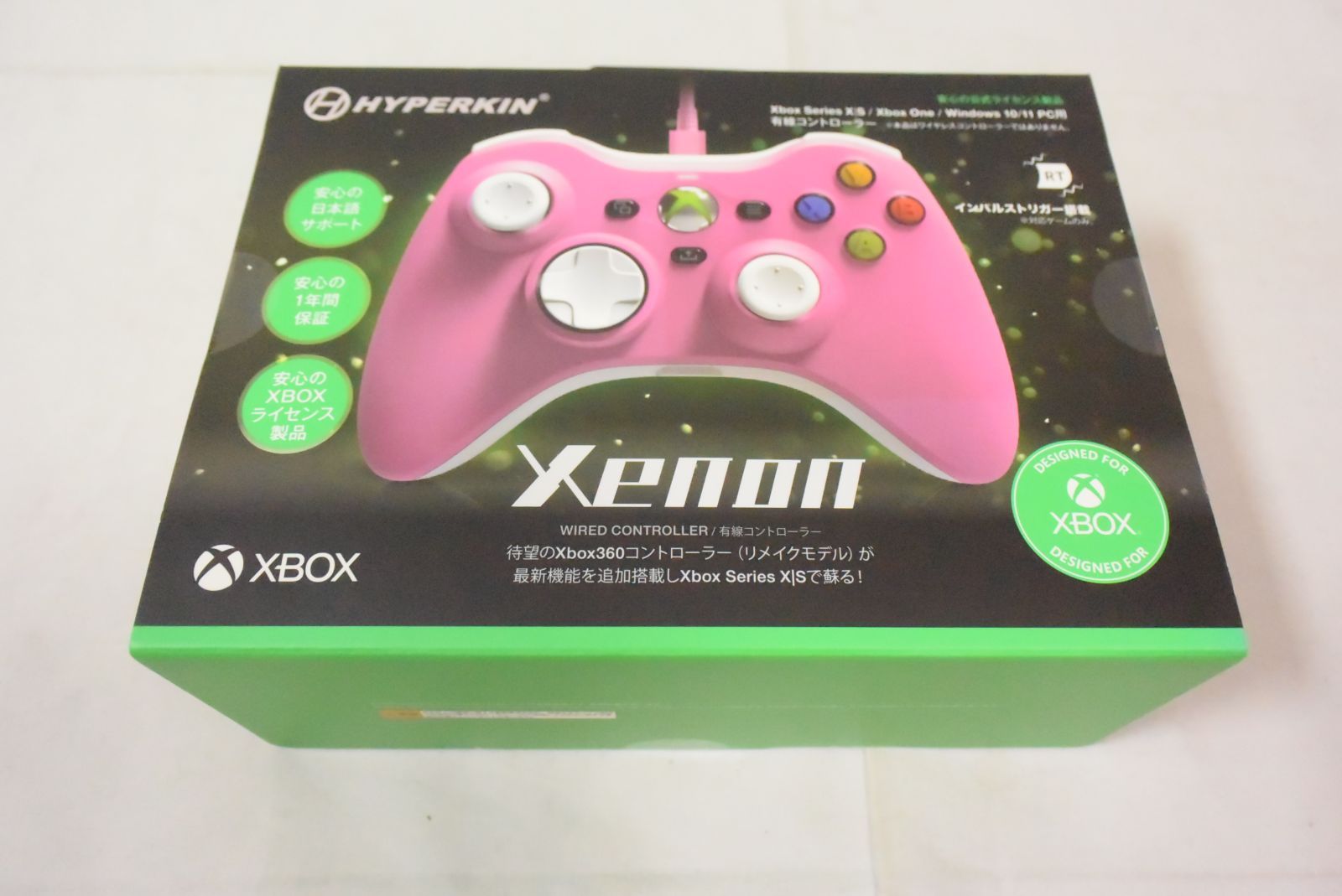  Xbox Hyperkin XENON 有線コントローラー 360 Controller Remake Model M 01368 PI 周辺機器 XBOX SERIES X/S