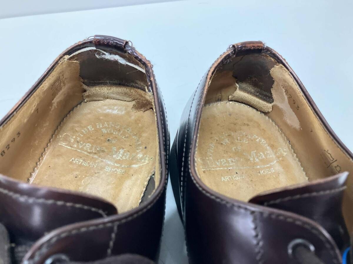 現状品】Silvano Mazza シルバノマッツァ ビブラム Uチップ ドレス