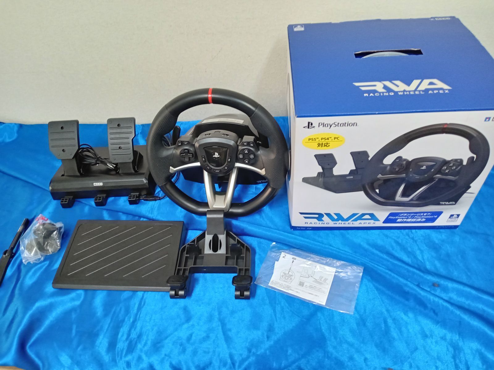 HORI ホリ PS 5 4 PC レーシングホイールエイペックス RWA ハンドルコントローラー