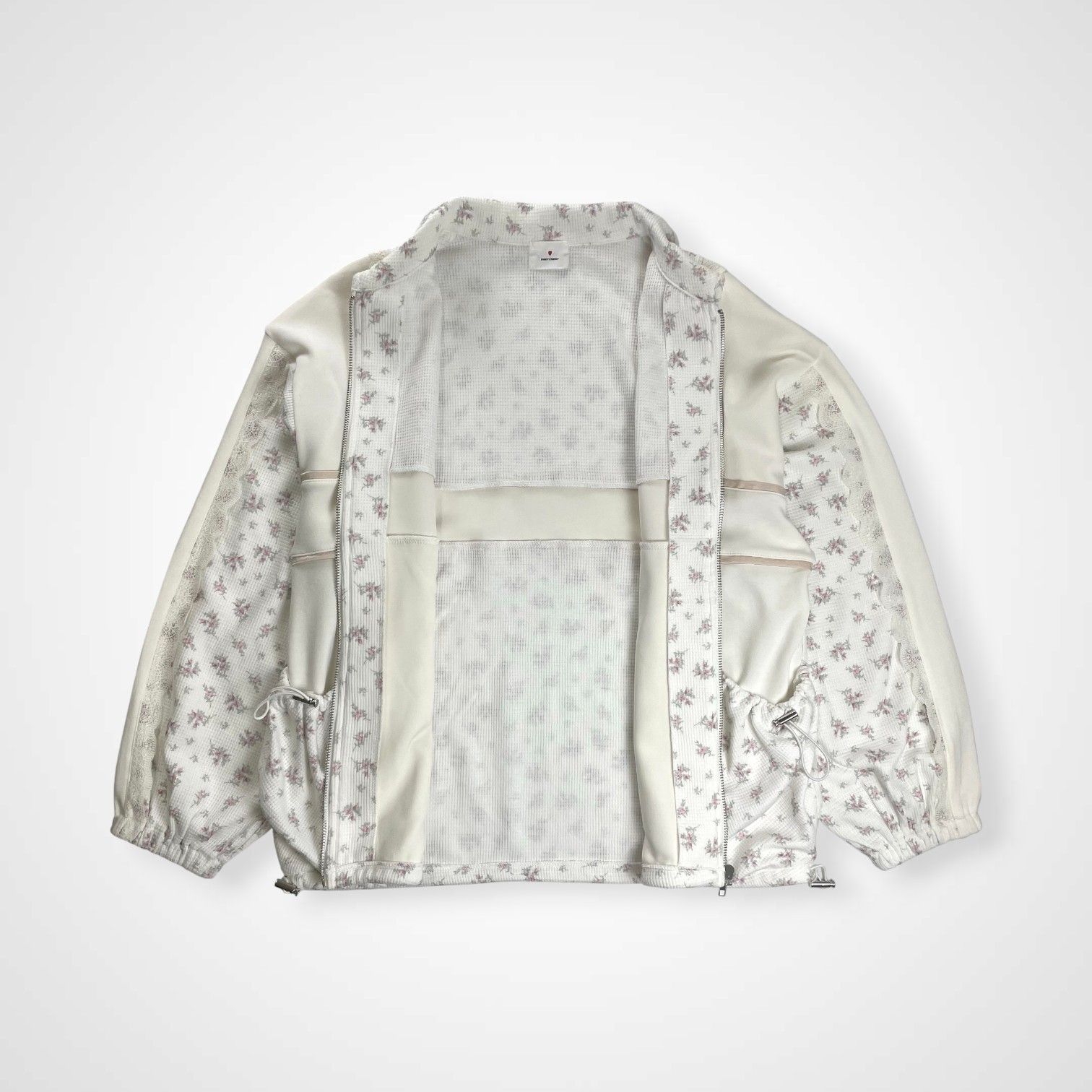 merry jenny メリージェニー / floralコンビトラックジャケット 極美品