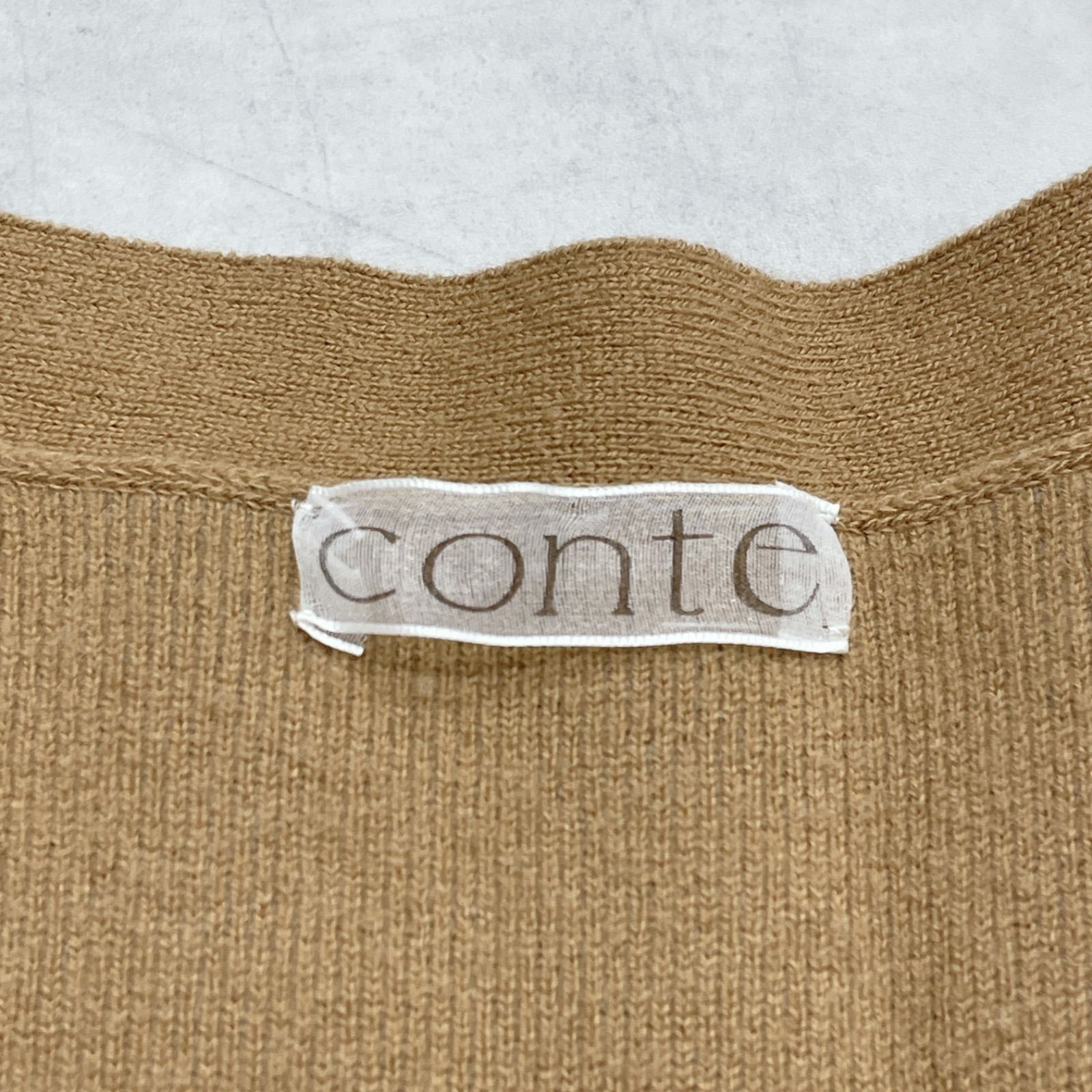 conte コンテ 辺見えみり × ユナイテッドアローズ ニットトップス V