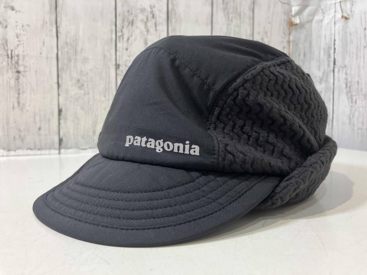 patagonia パタゴニア ヘッドウェア ポリエステル ブラック33495 キャップ ウィンターダックビル